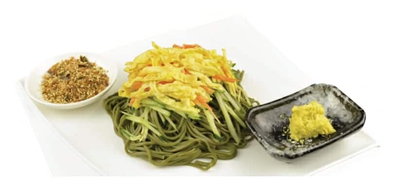 日式藍藻涼麵